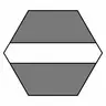 slotted hex