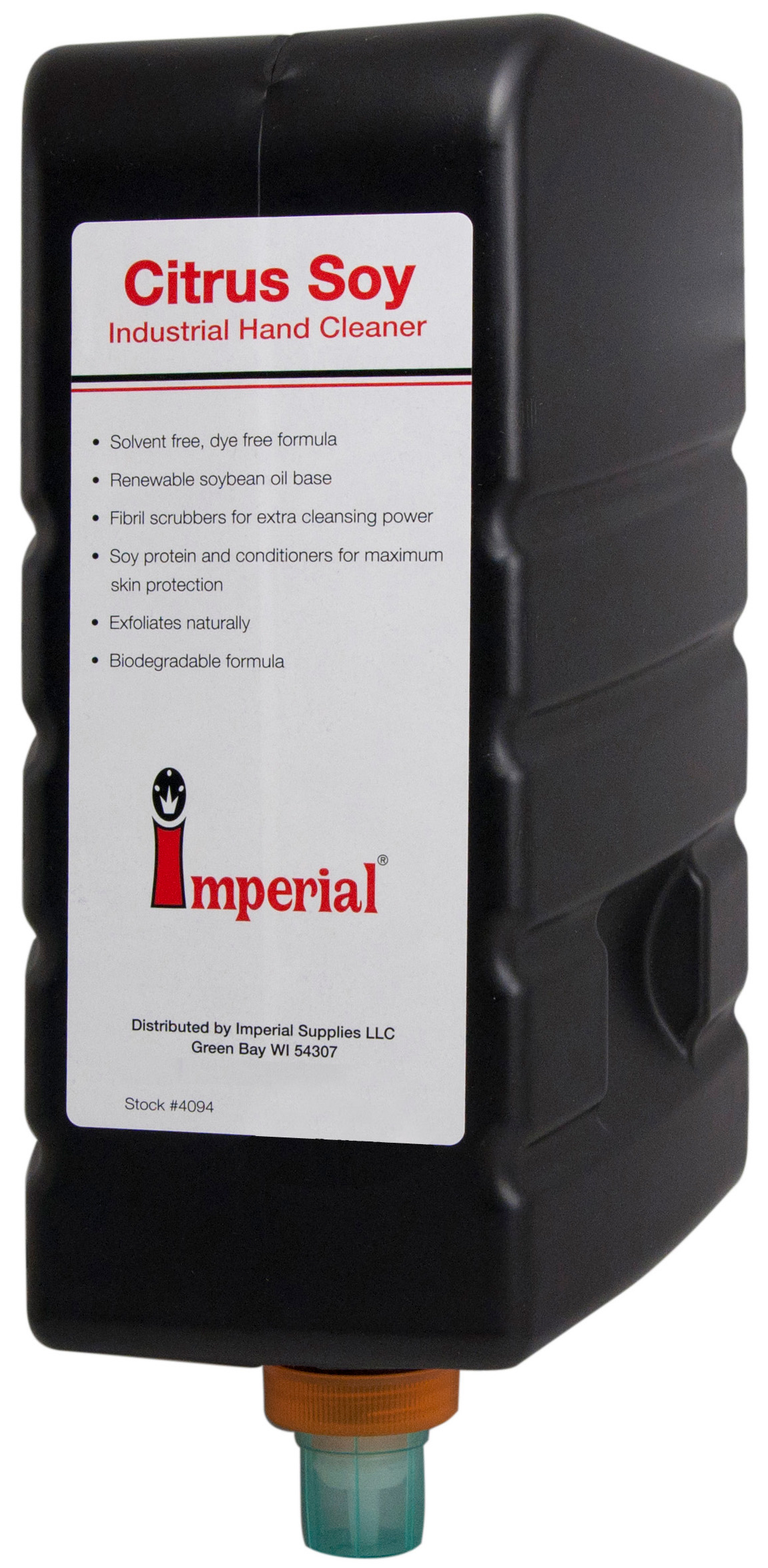 4094 Imperial® Citrus Soy Hand Cleaner 4000ML Imperial Supplies