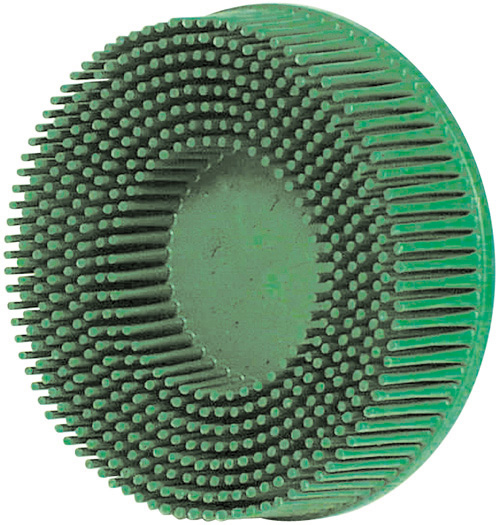 73300 3M™ ScotchBrite Roloc™ Bristle Disc, 2", 50 Grit, Green