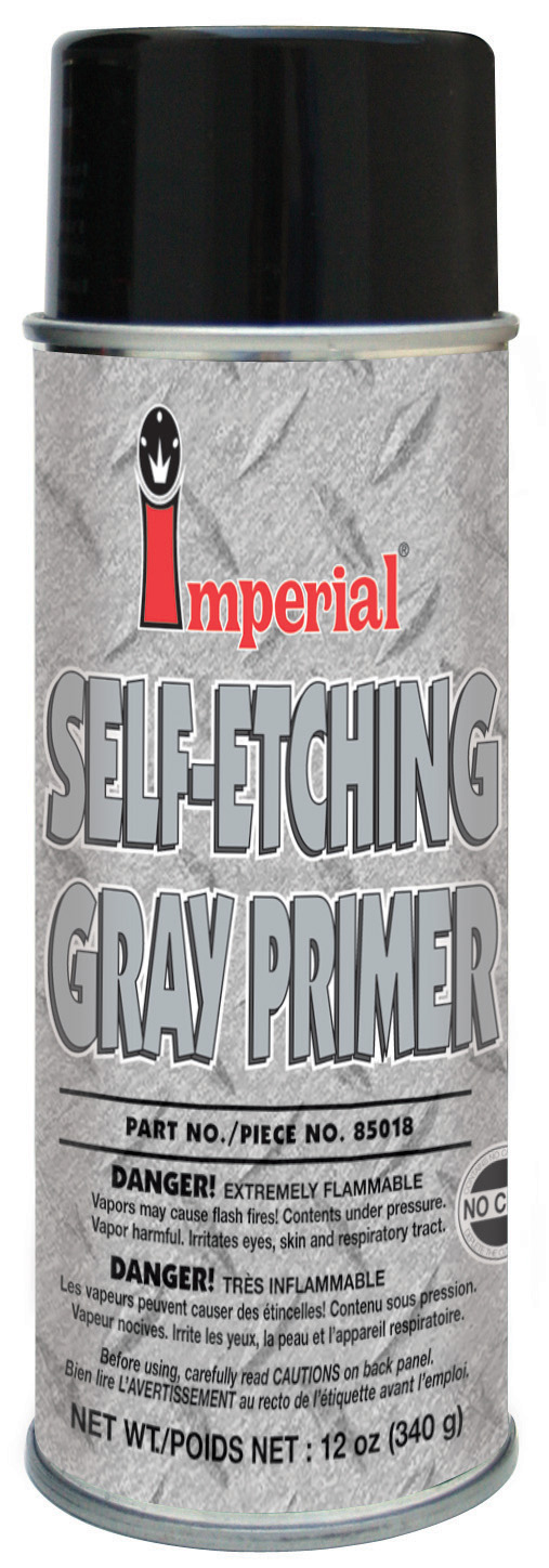 85018 Imperial® Ecosafe® EnamelBase Gloss SelfEtching Gray Spray