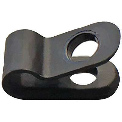 3//8 In PK100 Black Cable Clamp