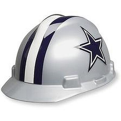 5162 Dallas Cowboys NFL Hard Hat, Gray, 1-Touch | Imperial Supplies