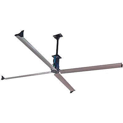 927512 5 4 Blade Ceiling Fan 230v 15 To 40 Ft Mounting Height