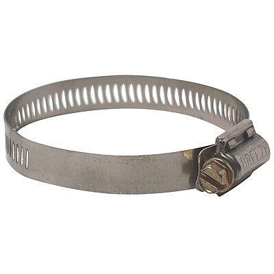 MARINE #36 All Stainless Steel Worm Gear Hose Clamp 1-13//16/" TO 2-3//4/" 10 PC